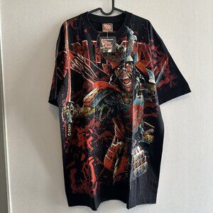 Iron Maiden Senjutsu Samurai Eddie All Over Print T-Shirt XL The Roxx